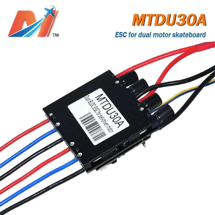Maytech ouble esc 30a 10S NO BEC MTDU30A двойной контроллер датчика bldc для - Цена: 6 185,14 руб.