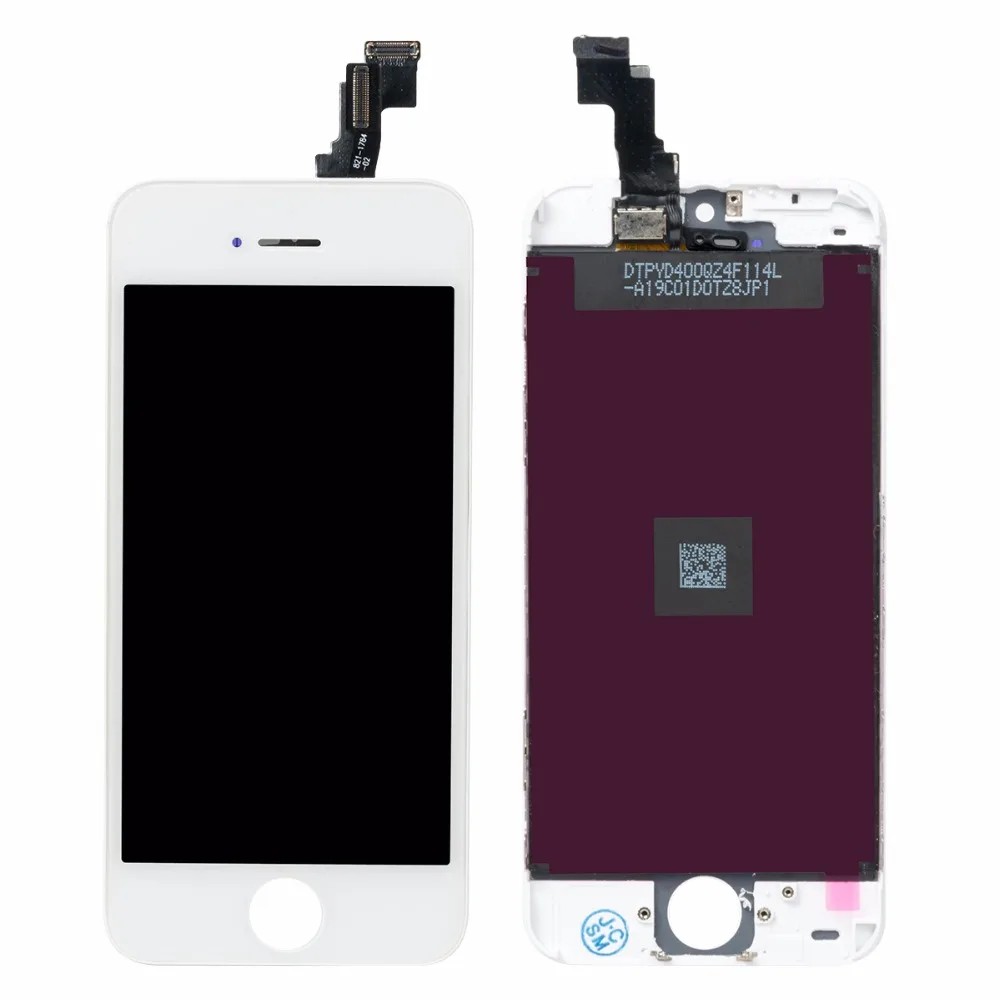 Класс AAA черный белый ЖК дисплей для iPhone 5c A1456 A1507 A1516 A1529 A1532 дигитайзер Сенсорная