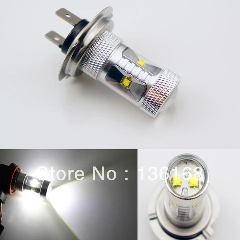 

Free Shipping Canbus Error Free High Power H7 30W Cree Chip Fog Lamp 30W Auto LED With Resistor Built-in