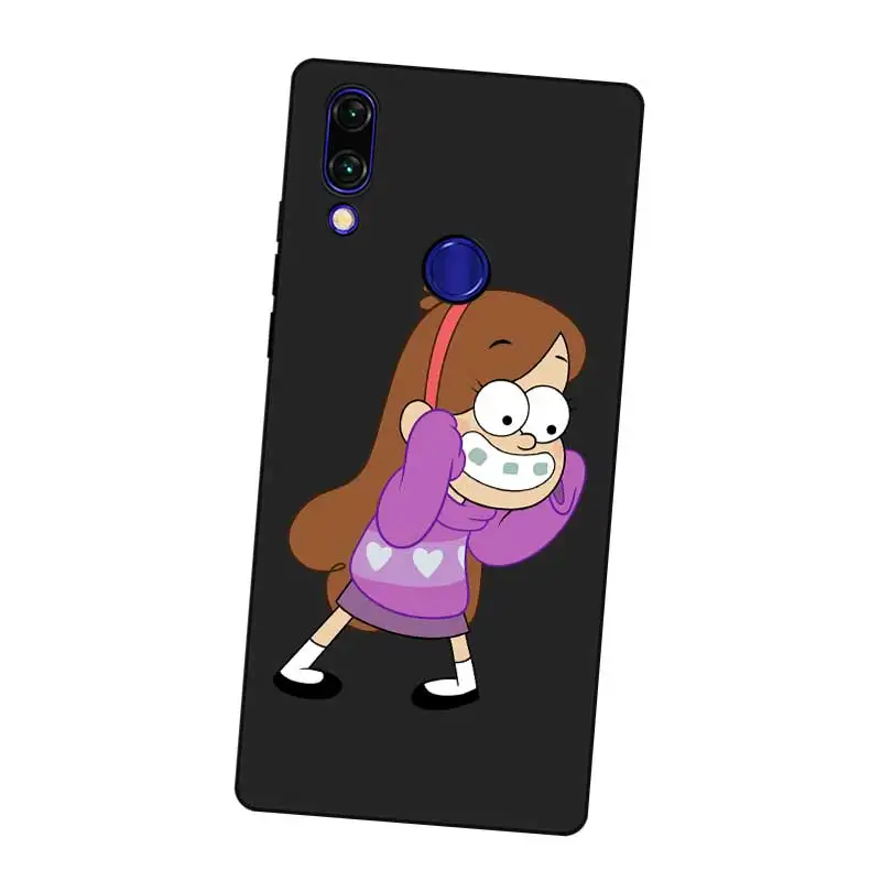 N329 Gravity Falls Hot Black Silicone Case Cover For Xiaomi Redmi Note 3 4 4X 5 5A 6 7 Pro Global |