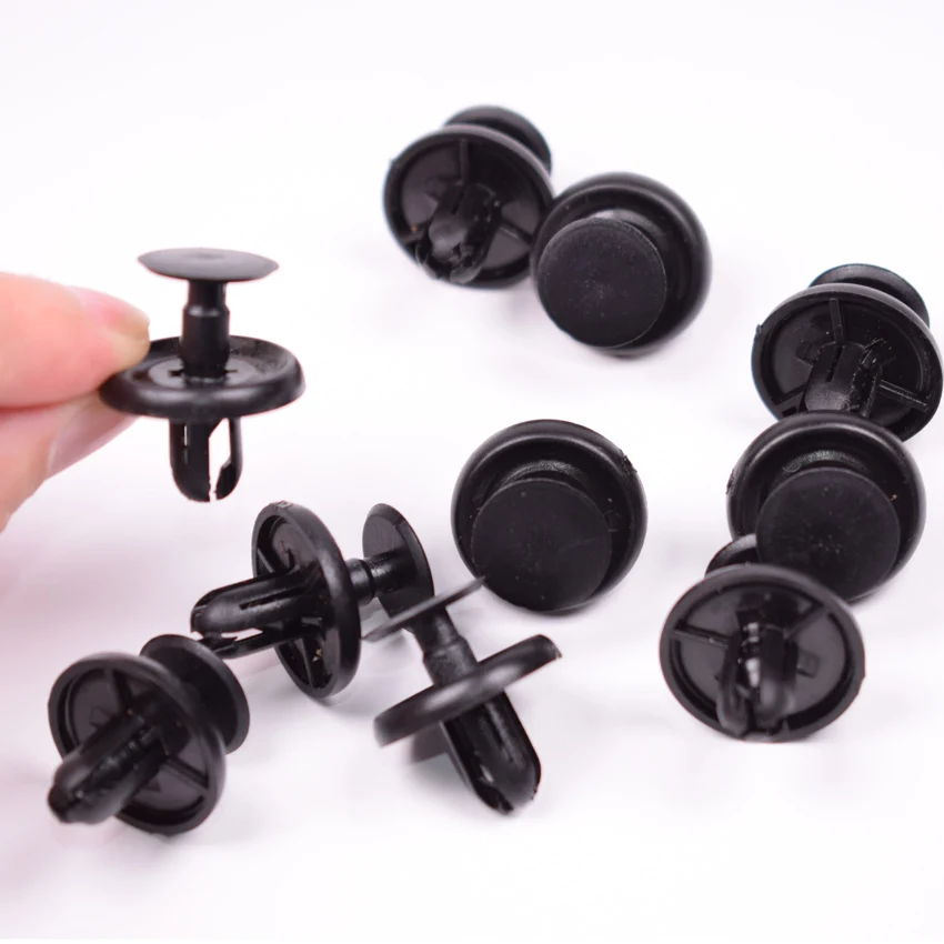 100 шт. фиксаторы для крыльев автомобиля с отверстием 7 мм клипса Toyota RAV4 Corolla Camry Reiz