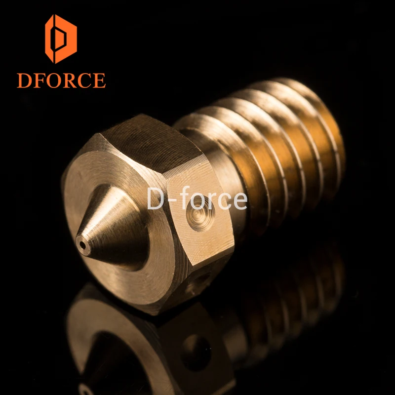 DFORCE высокое качество изготовление на заказ Золотой радиатор hotend V6 сопло J