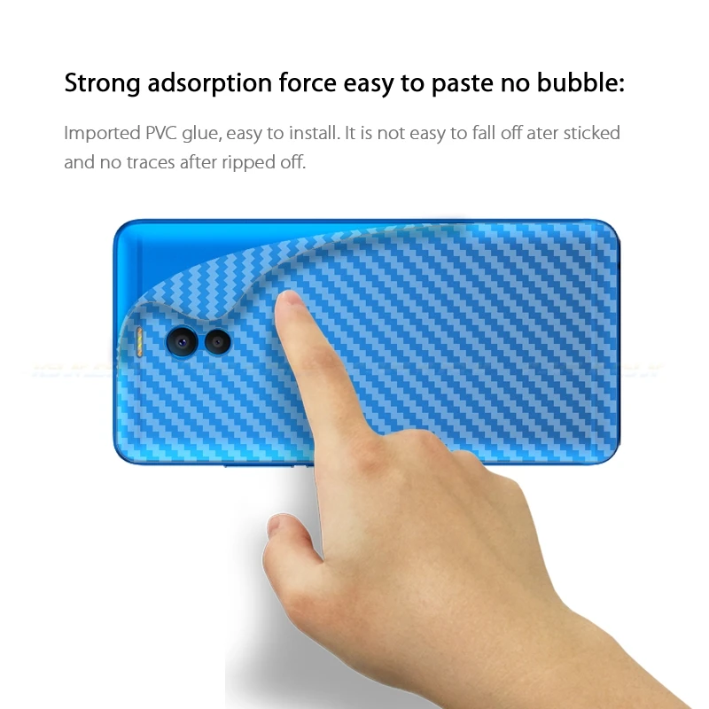 5 шт./лот 3D защитная задняя пленка из углеродного волокна для Meizu Note 9 16 16X16 S 16PLUS