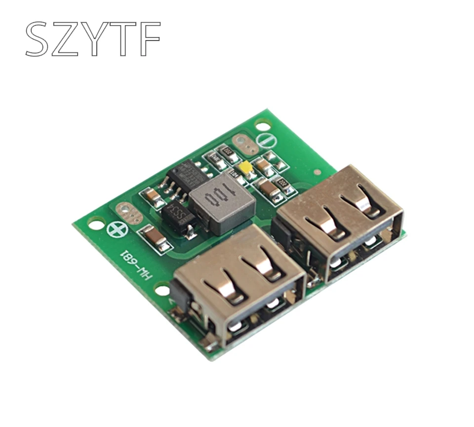 9 в 12 В 24 до 5 DC понижающее зарядное устройство Модуль питания 2 двойной USB выход