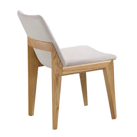 Кафе стулья кафе мебель из цельного дерева + хлопок кофейный стул ткани обеденный