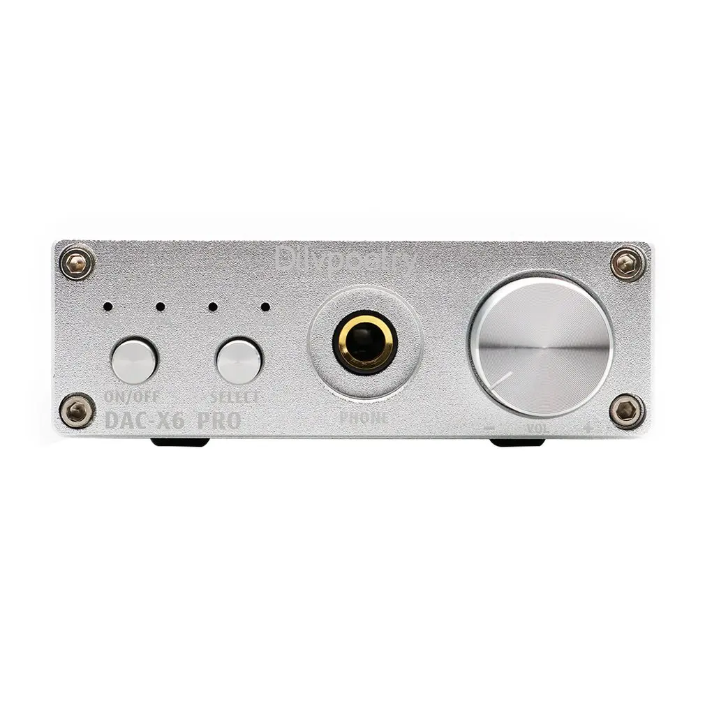 Dilvpoetry X6 Pro DAC декодер HiFi усилитель для наушников декодер 24 бит/192 кГц коаксиальный/оптический/USB стерео аудио декодер EU Plug