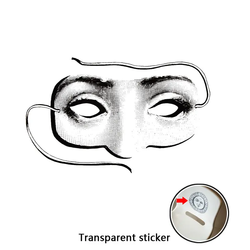 NO.29-56 дизайнер Fornasetti обои такие же, как прозрачные наклейки для украшения гостиной 1 шт - Цвет: 47