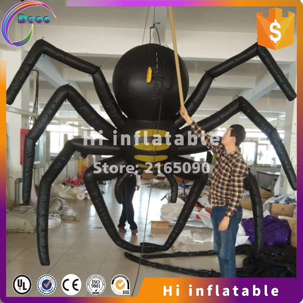 Уличный надувной паук 3 м для украшения Хэллоуина распродажа|spiders for halloween|spider