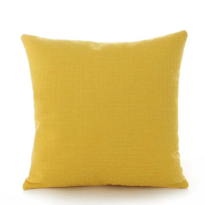 Cushion Cover Throw Pillowcase Car Sofa Seat Pillow Solid Color Simple Outdoor Chair Waist Cushions Case Decorative | Дом и сад