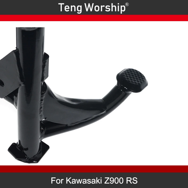 Для Kawasaki Z900 RS- Средний центр Kickstand откидываемая ногой Опора средства ухода за кожей поддержка Поднимите стояночный кронштейн стойки