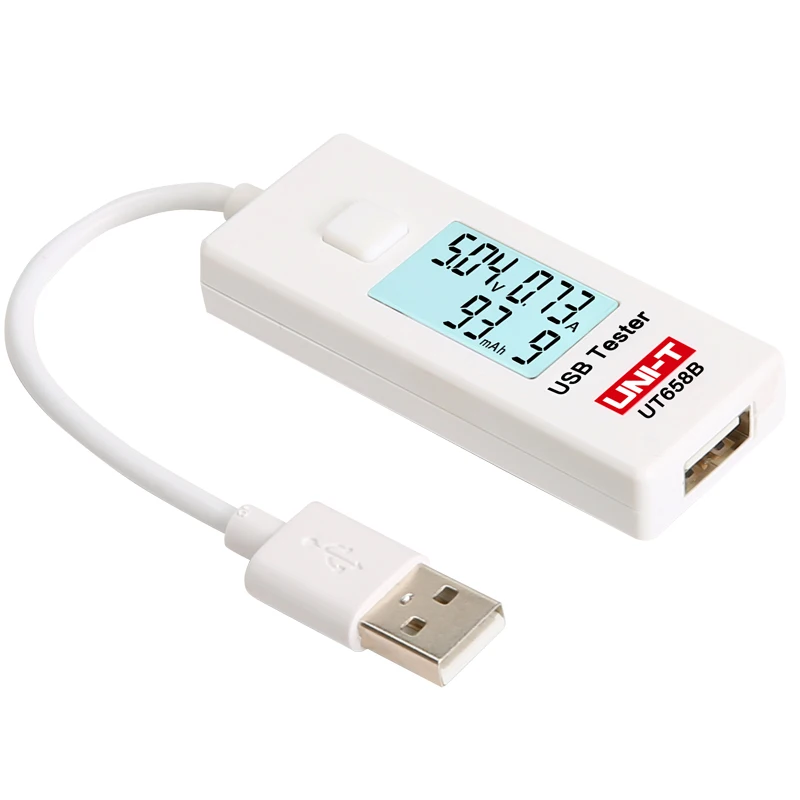 UNI-T UT658/UT658B USB тестер; Мобильный телефон/ноутбук/Мобильная мощность/напряжение тока монитор