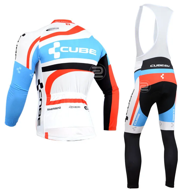 Ropa Ciclismo зимняя термальная руно Pro велоспорт-джерси / горный велосипед одежда + биб