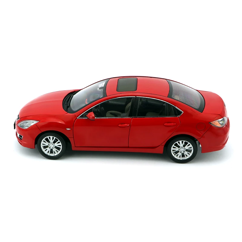 1:18 Mazda 6 красный седан сплава литья под давлением модель автомобиля игрушка