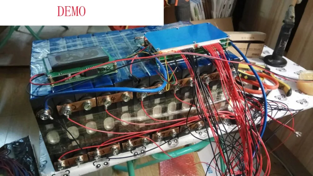 24S 120A смарт-плата lipo литий-полимерная BMS/PCM/PCB плата защиты батареи для 24 пакета 18650 литий-ионный аккумулятор(ANT BMS