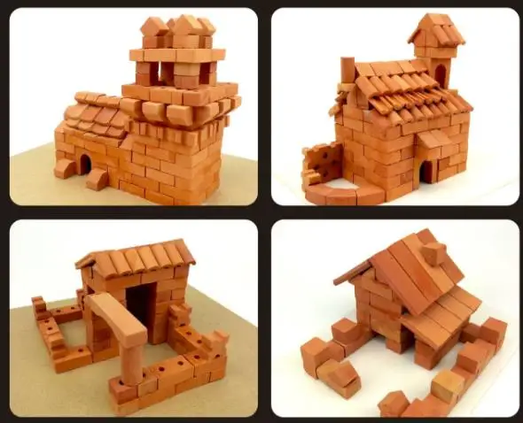 Детские DIY строительные игрушки керамические блоки опыт строительства небольших