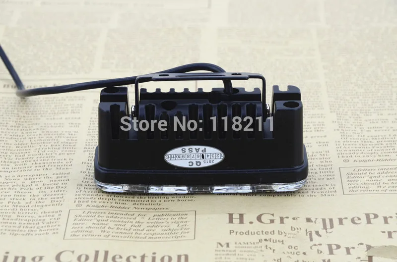 Универсальные водонепроницаемые фонари для мотоциклов 3 светодиодных фонаря