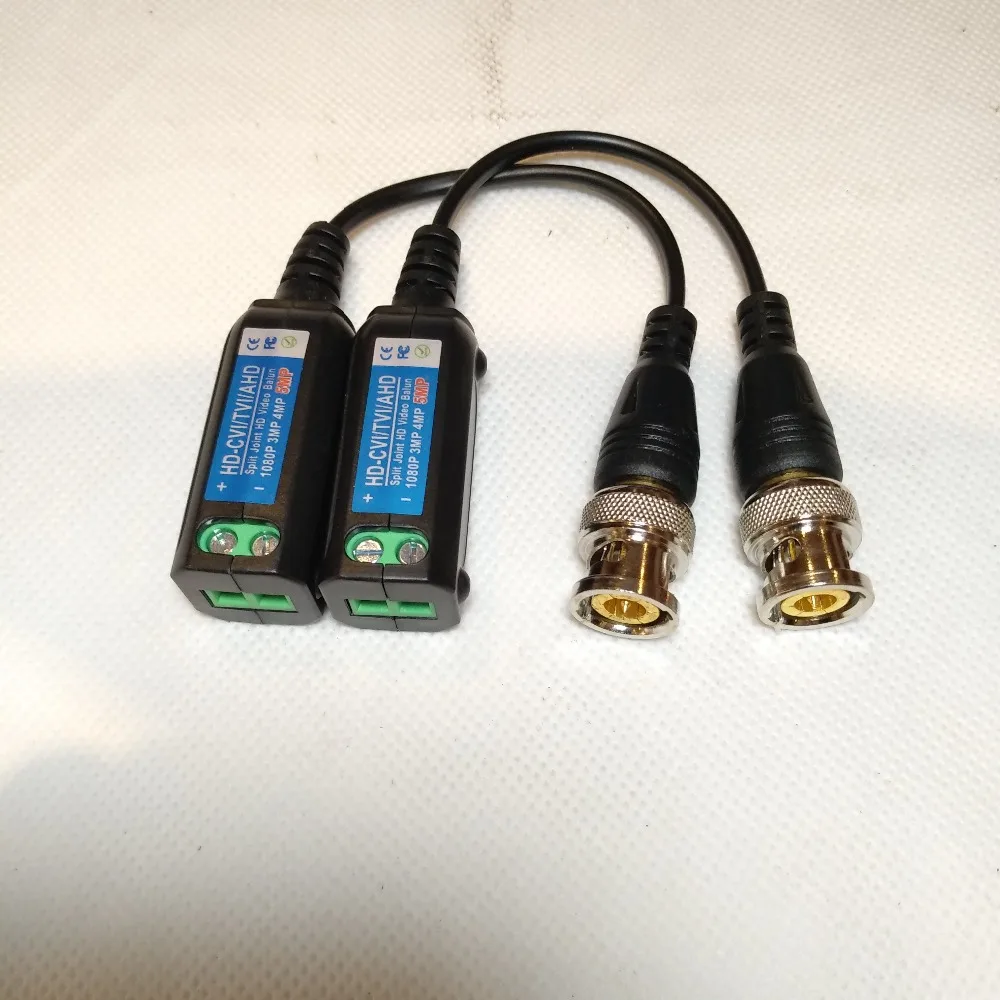 5mp HD CVI/TVI/AHD пассивный видео балун Поддержка камеры dahua HDCVI передача по UTP CAT5E/6