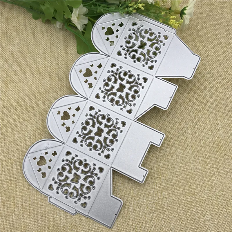 Gift candy box Metal Cutting Dies Design Stencils for DIY Scrapbooking Album Paper Card Decorative Craft | Дом и сад