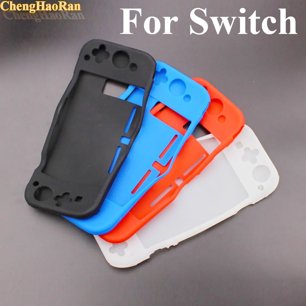 

ChengHaoRan 4color Full Body Silicone Gel Gamepad Protective Skin Cover Case For Switch NS Console Joy-Con Controller Protection