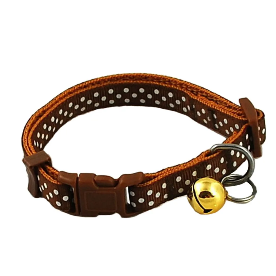 1 шт. разноцветный ошейник в горошек для кошек|harness belt|harness installharness hanger |
