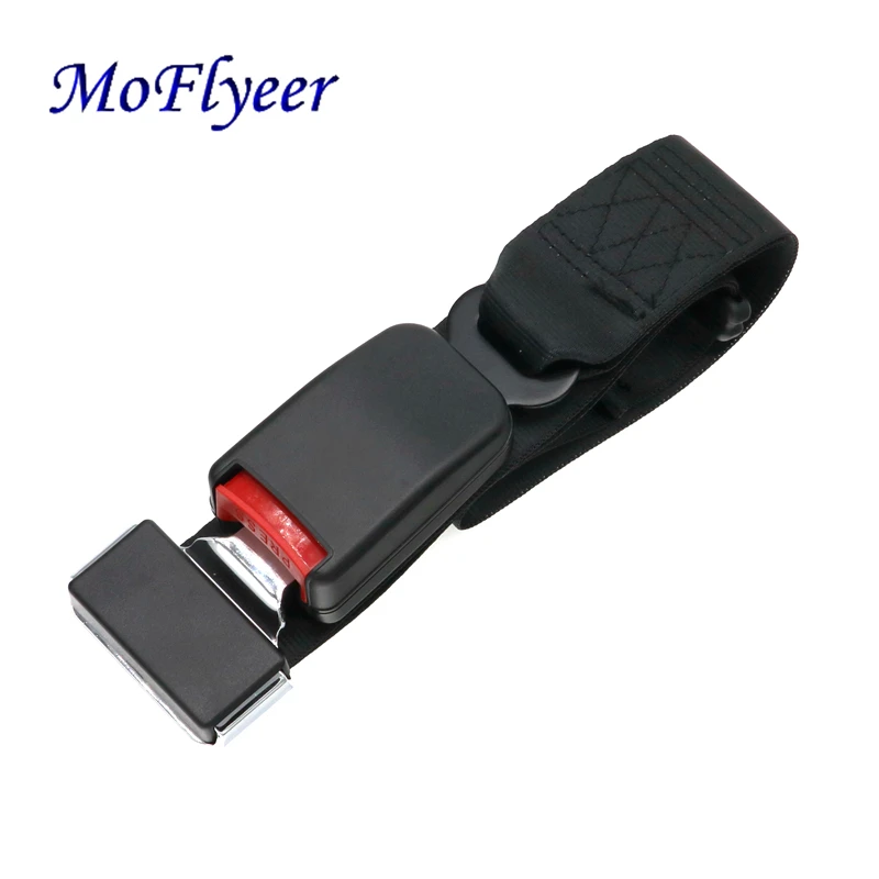 MoFlyeer Hot Sale Belt Extension Universal Car Auto Seat Safety Belt Extender Extension Buckle Seat Belts & Padding Extender