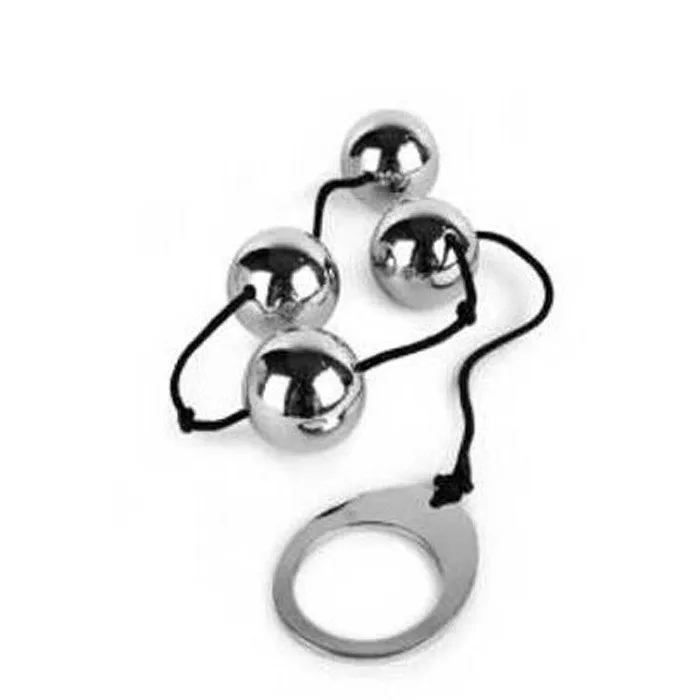 Водонепроницаемые секс четыре Металлические анальные шарики из нержавеющей