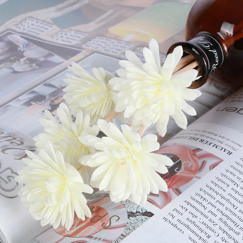 5 шт. DIY для создания искусственных цветов тростниковый диффузор сплошной цвет