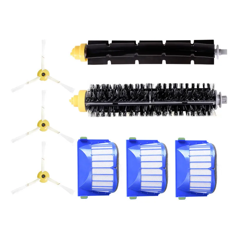 

Filters Brushes Replacement Parts Kit for iRobot Roomba 600 605 610 615 616 620 625 630 631 632 639 650 651 Accessories Ki
