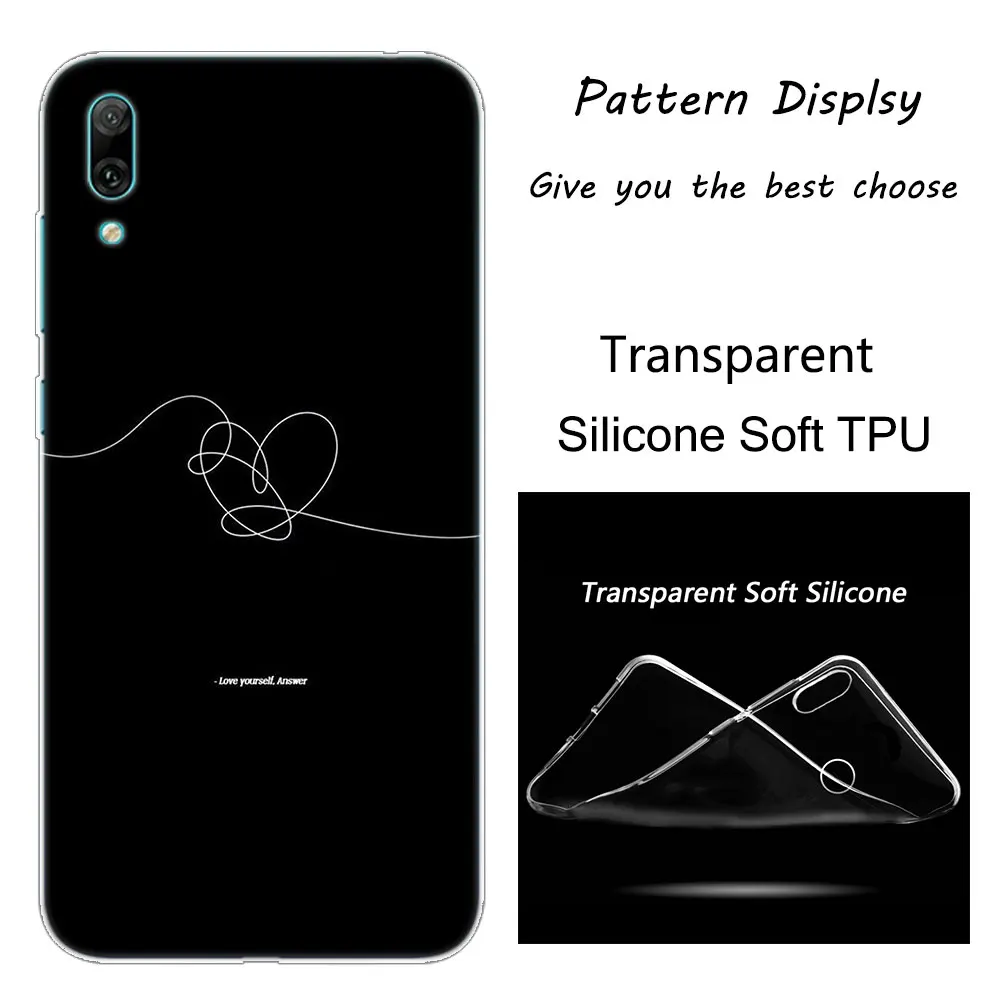 Горячая Распродажа, мягкий силиконовый чехол для телефона I am fine, для huawei mate 10 20 Lite Pro Enjoy 9S Y9 Y7 Y6 Y5 Pro, Мода