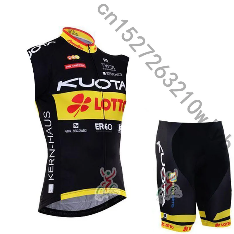 2019 Kuota команда Велоспорт Джерси летний комплект жилет без рукавов велосипед