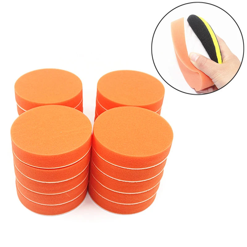 Новый 20 шт 5 дюймов Автомобильный плоский полировальный восковой полировки