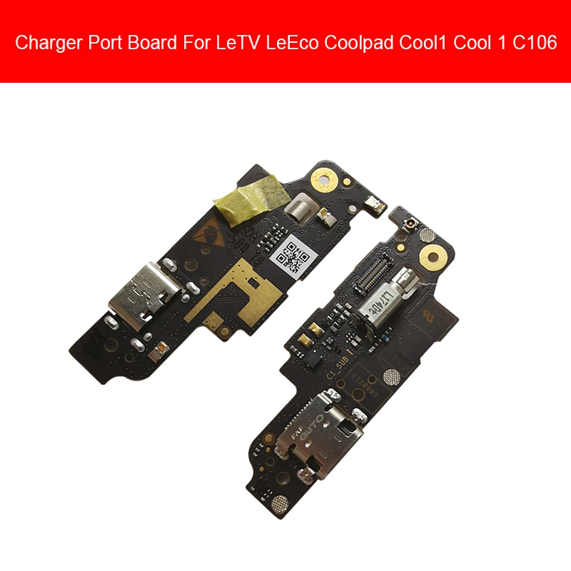Микрофон и зарядное устройство USB разъем док-плата для Coolpad Cool1 Cool 1 Dual C106 зарядный порт модуль Usb разъем порт плата