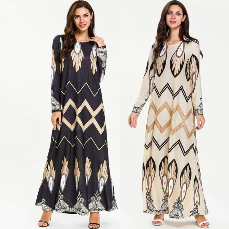 Vestidos кафтан абайя Marocain Дубай исламский арабский мусульманский хиджаб платье для