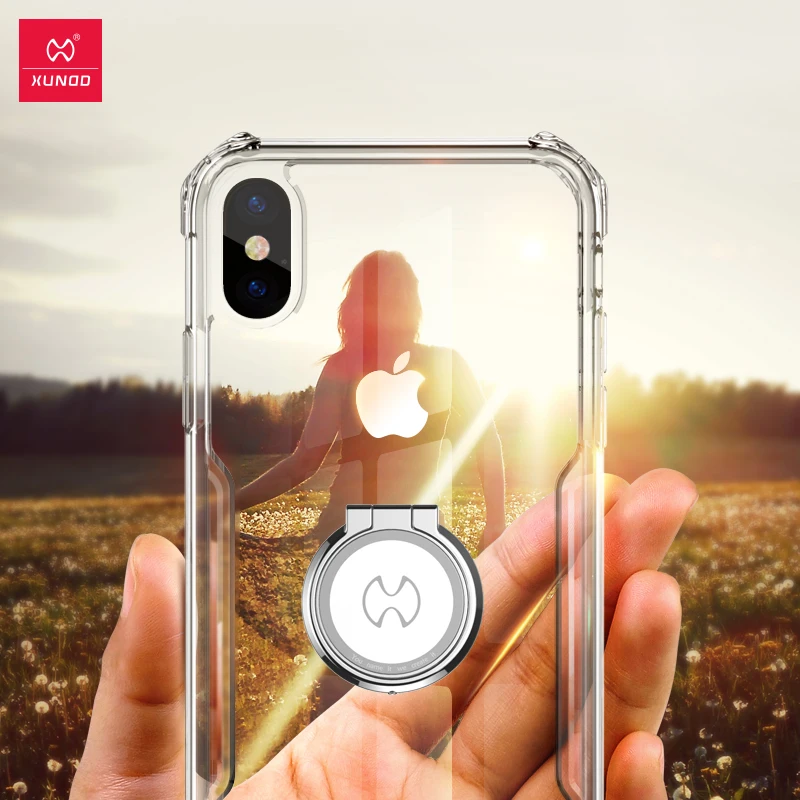 Чехол XUNDD для iPhone X 7 8 чехол apple 78 Plus магнитный автомобильный держатель подставка