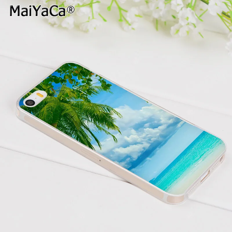 Роскошный резиновый чехол MaiYaCa для iPhone 6S 6plus 7 7plus 8 8Plus X 5 5S|Бамперы| |
