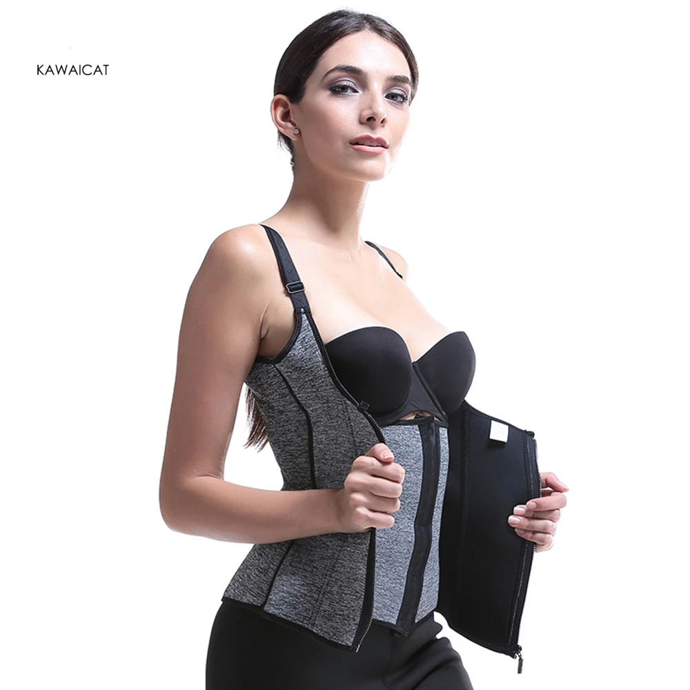 Новый спортивный формирователь неопрена Пот Сауна жилет для похудения женский