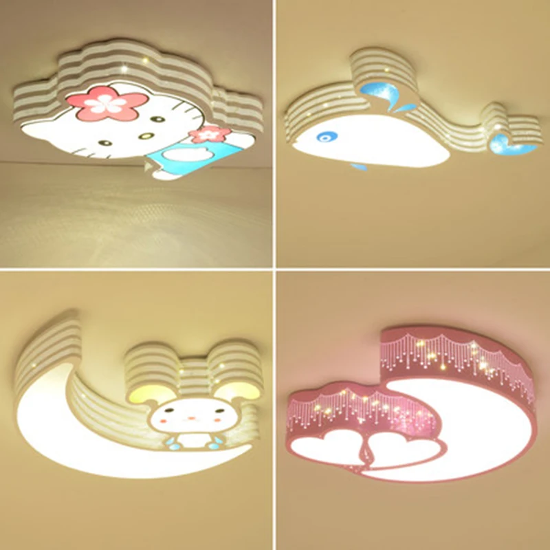 

Children's room Art Deco LED ceiling lights Novelty Arylic cartoon home lighting fixture living room study bedroom ceiling lamps