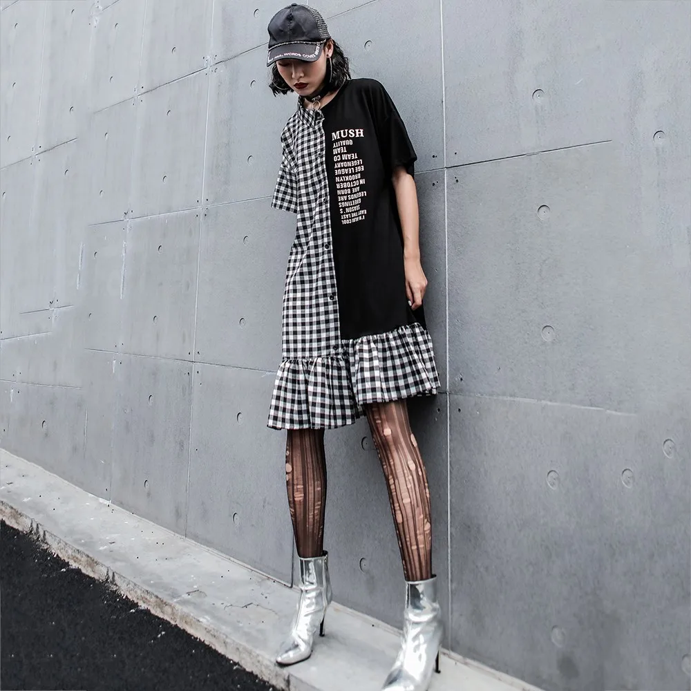 2019 Новая летняя модная женская одежда с круглым вырезом Асимметричная блуза