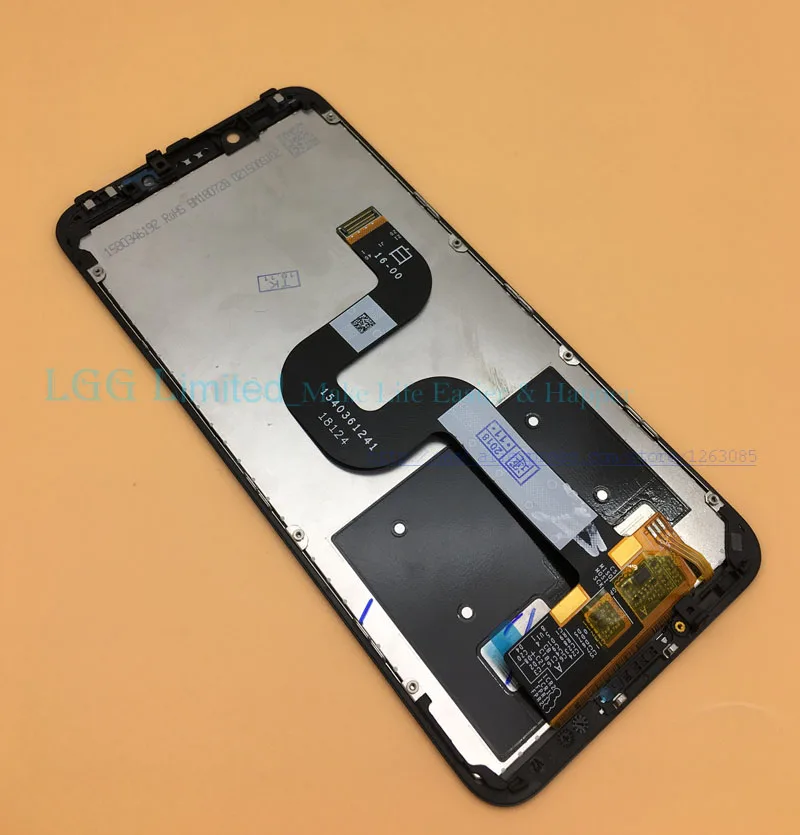 Для Xiaomi mi A2 mi A2 ЖК-дисплей Дисплей Сенсорный экран Digitizer Ассамблеи Xiaomi mi 6X mi 6x ЖК-дисплей с рамкой телефон Запчасти для авто