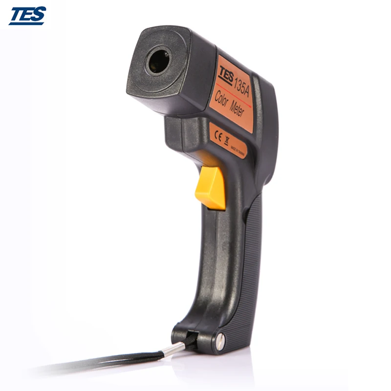 TES 135A USB цветной измеритель анализатор портативный разницы в цвете (ЖК