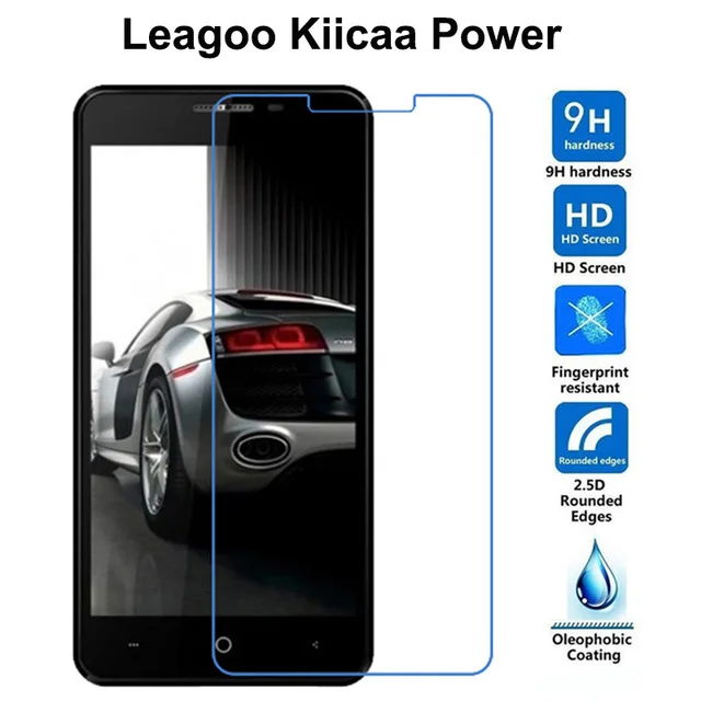 2 шт. ультратонкое закаленное стекло для Leagoo KIICAA Power 5 дюймов|Защитные стёкла и