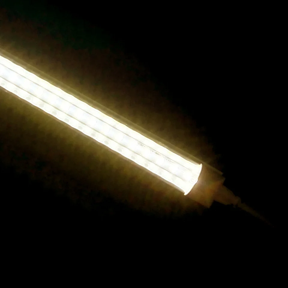 25 шт. Led T8 интегрированная трубка 4фт 6фт 8фт v образные светодиодные трубки свет