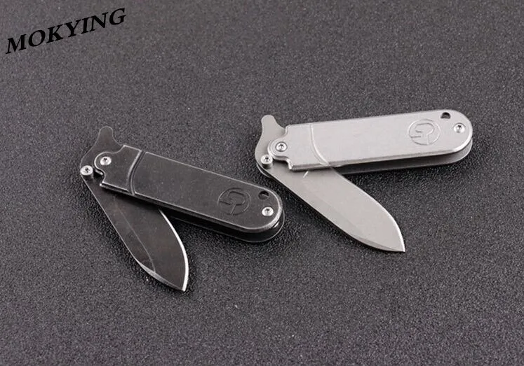 MOKYING pocket folding knife steel handle Mini camping hunting survival key chains tactical knives outdoor EDC Tool | Инструменты