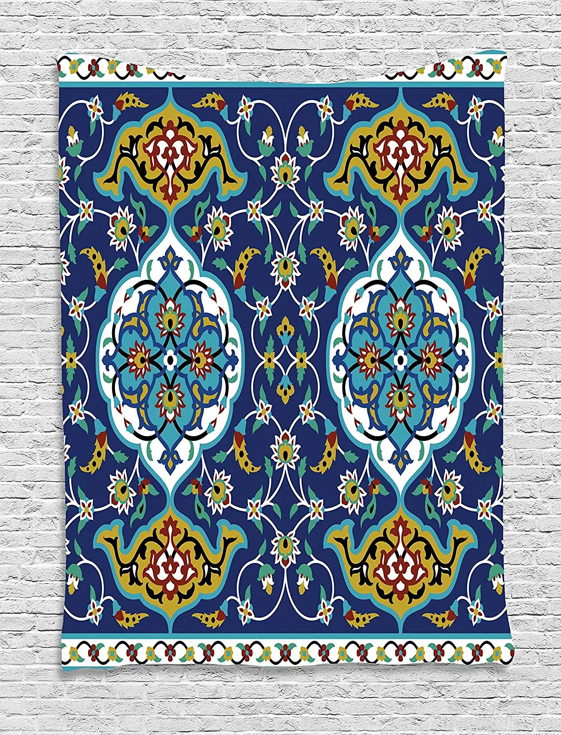 Марокканский гобеленовый Декор аутентичный Восточный мотив с винтажным