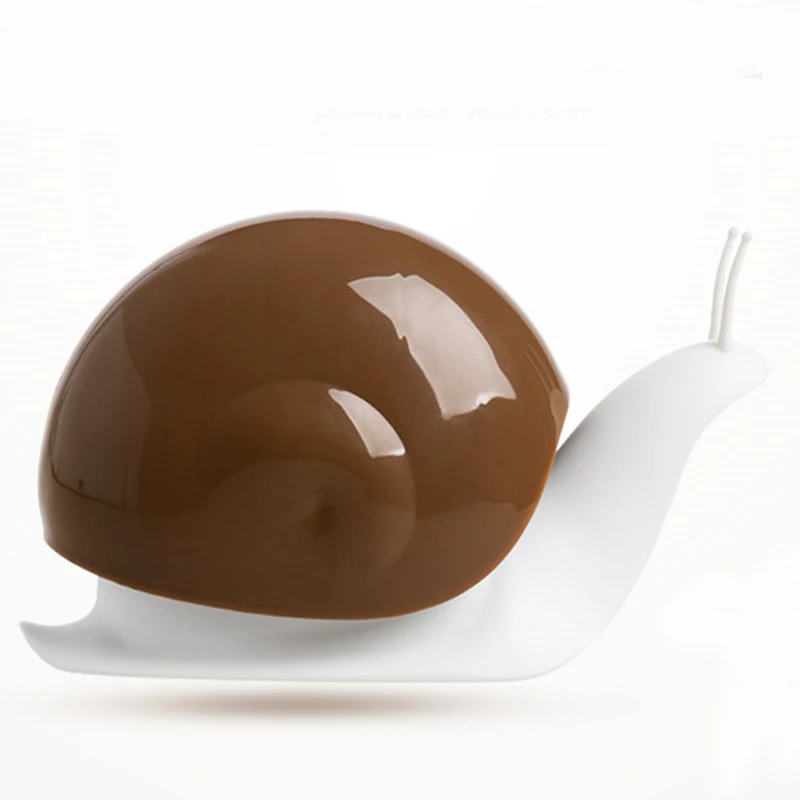 Bathroom Shampoo Dispenser Snail Shape Hand Soap Liquid Shampoo Shower Container YU-Home - Цвет: as show