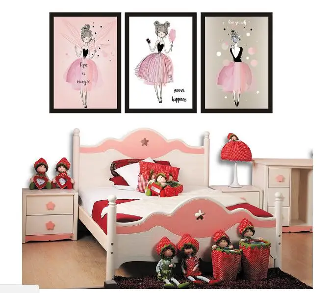 Картина на холсте для девочек | Дом и сад