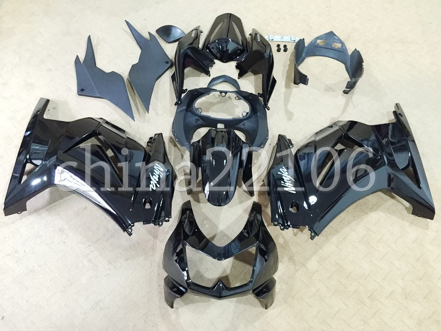 Обтекатели из АБС пластика для Kawasaki ninja250 2008 2014 EX250 250 09 10 11 12 13 14 глянцевые