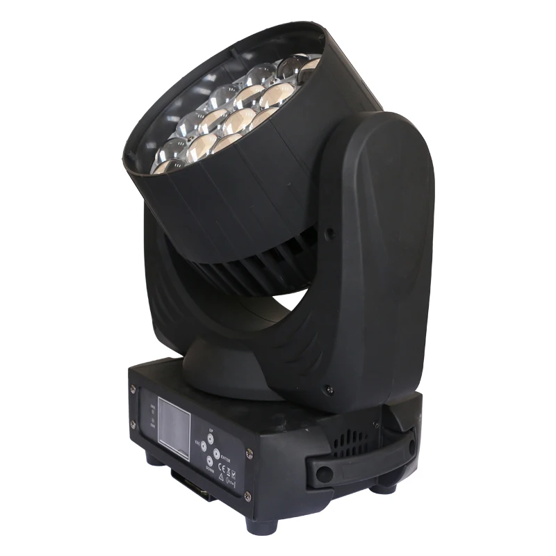 Lyre19X15W RGBW 4in1 светодиодный движущийся головной светильник с переменным фокусным
