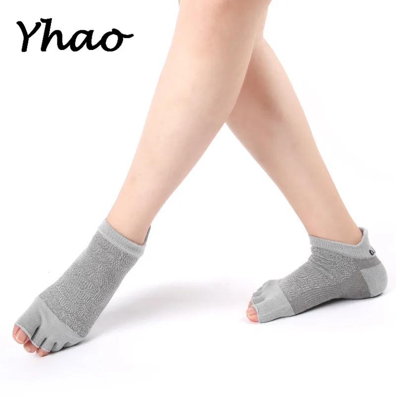 Yhao профессиональные носки для йоги без пятки женщин износостойкие нескользящие