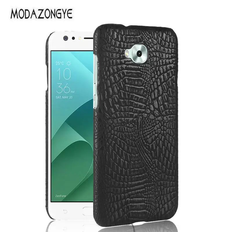 For Asus ZenFone Live ZB553KL Case Luxury PU Leather Hard Plastic Back Cover Phone ZB 553KL |